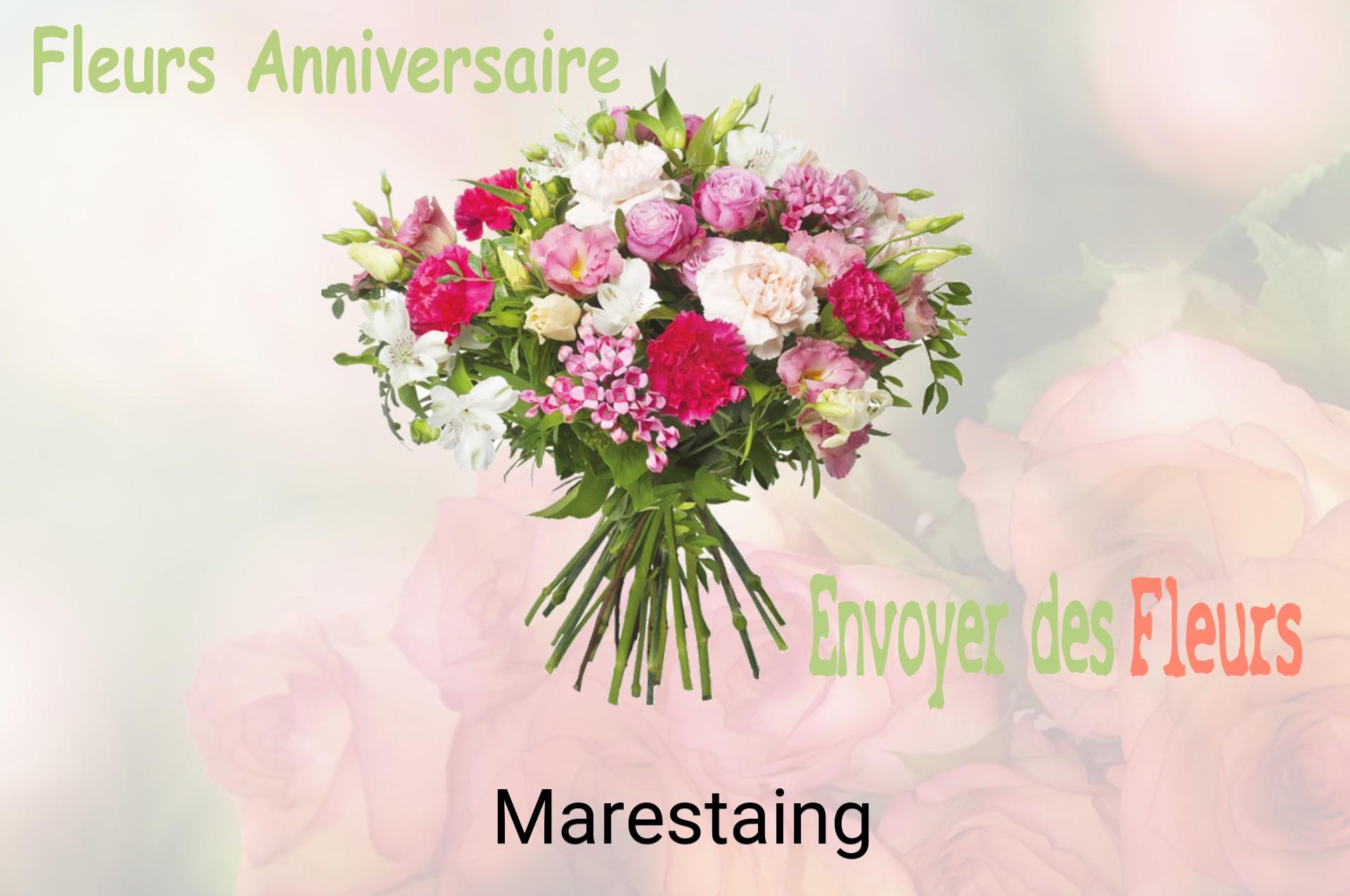 Bouquet de fleurs d’anniversaire livré à Marestaing